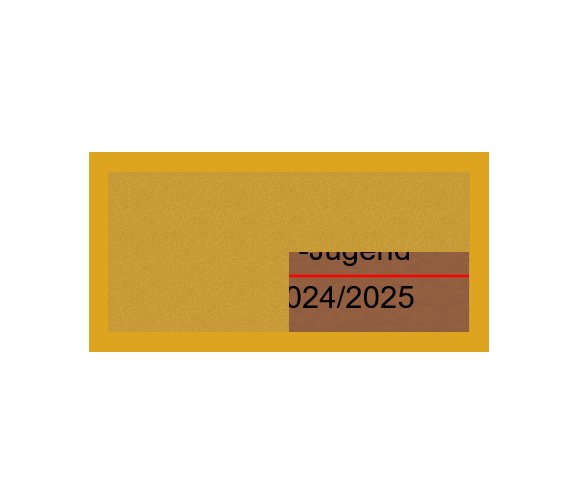 Fußball Pokal 230.01 - Gold / 12.5 cm / Montage