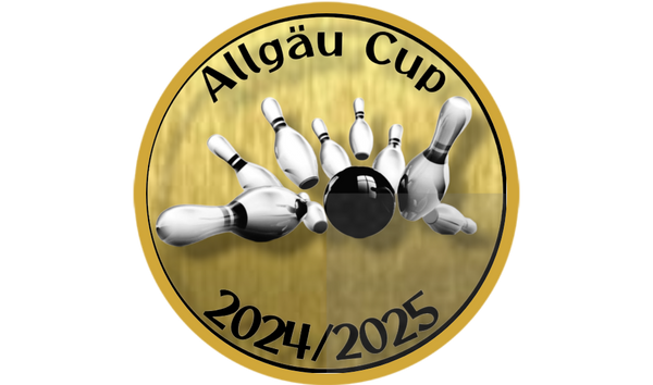 Aluminium-Emblem - 50 mm / Gold/Alu