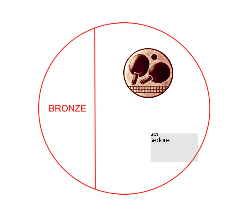 Glas Pokal 171-5 Lasergravur - Transparent / 17 cm / Bronze / Laser-Gravur