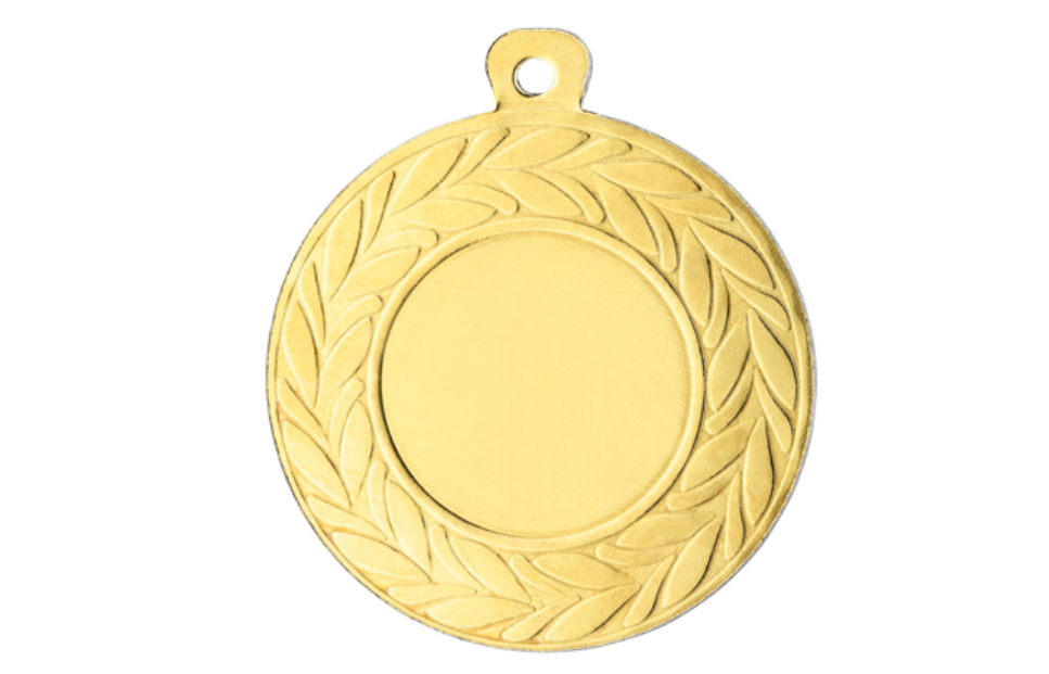 Medaille D10 Ø 45mm - Gold