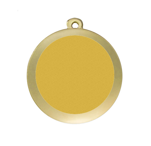 Medaille Fußball ME.047 - Ø 50mm - Gold / 50 mm
