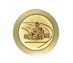 Glas Pokal 3526 Schild & Emblem - Transparent / 19 cm