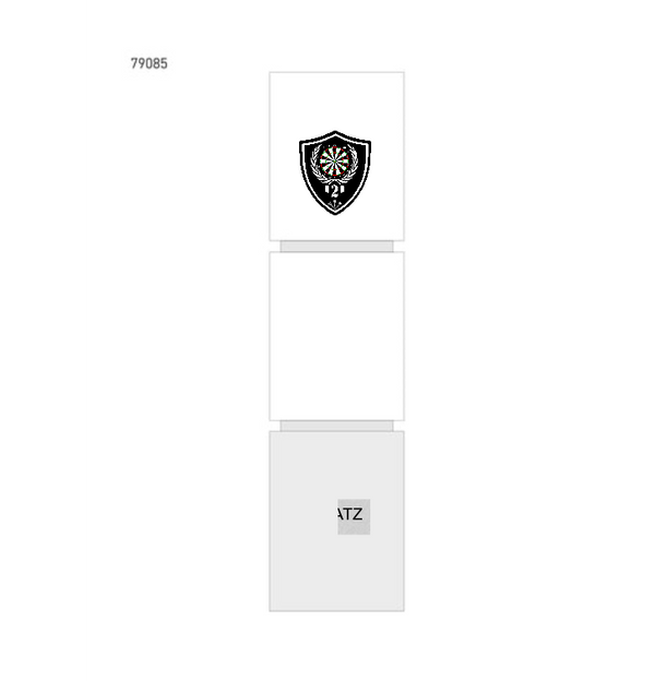 Crystal Ice Tower Award 79085 - Laser-Gravur / Gefrostet / Klar / 24.5 cm