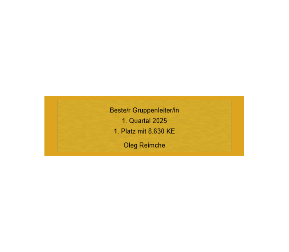 Gravurschild Gold selbstklebend - Gold / 50 x 15 mm