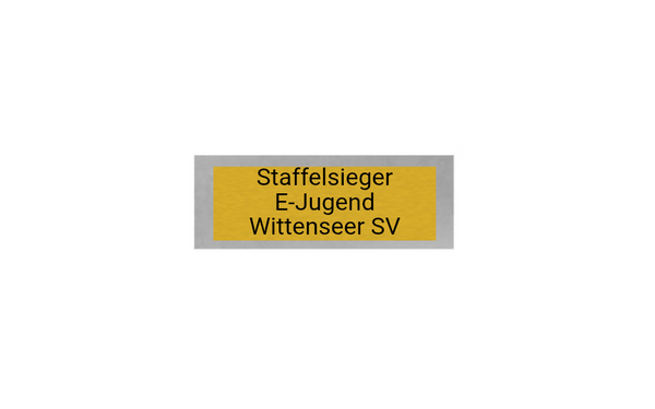 Fußball Pokal 044 - Silber - Gold / 14cm / SM