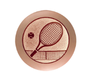 Glas Ständer Schild & Emblem - 17.5 cm / Auswahl Weiß