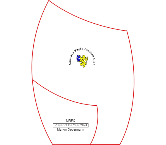 Glas Pokal Blau 8808-L - Transparent Blau / 20.5 cm / Laser-Gravur