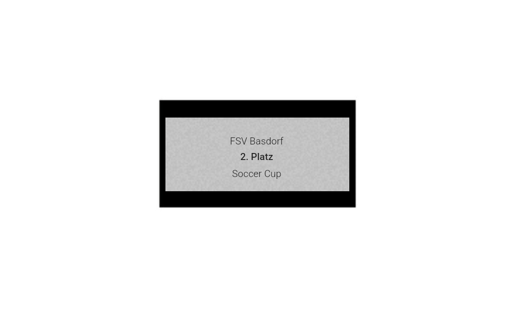 Pokalserie X151 Fußball Kid - 27.5 cm / Silber Gold