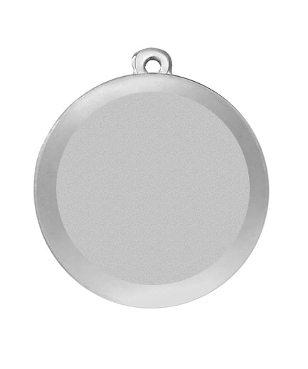 Medaille Fußball BS.ME75 50 mm - Silber / 50 mm
