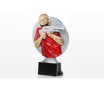 Gewehrschießen Resinfigur - 16 cm / Bunt