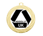 Medaille DI7001 Ø 70mm - Gold / 70 mm