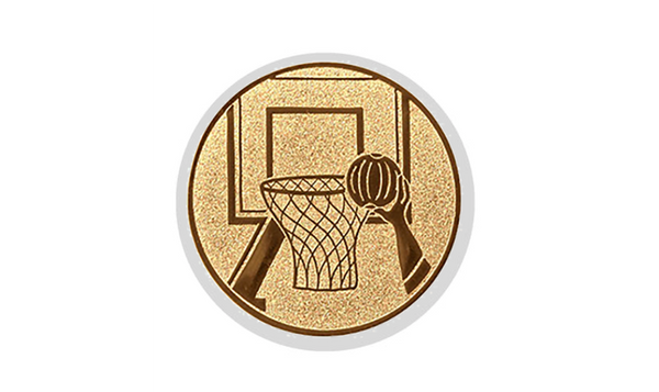 Glastrophäe 136-4 Schild & Emblem - 22 cm / Blau