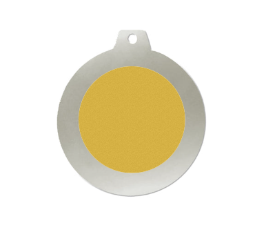 Medaille NQ10 Schwimmen Ø 50mm - Gold / 50 mm