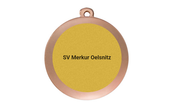 Medaille Fußball BS.ME75 - Bronze / 50 mm