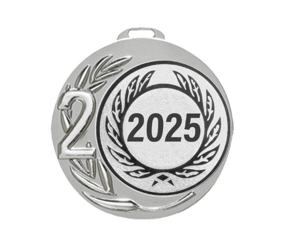 Medaille 080C Ø 70 mm - Silber / 70 mm