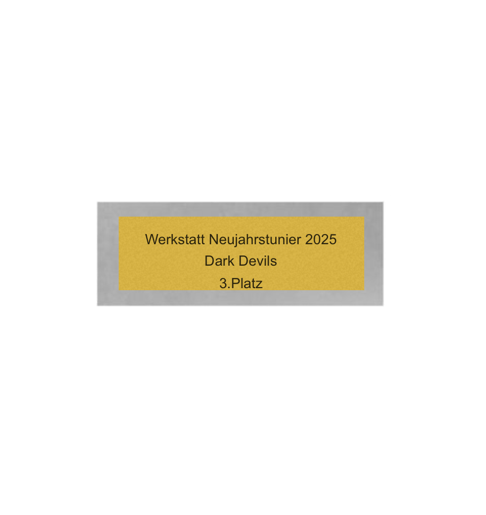 Dart Pokal PFS_009 - 22.5 cm / Silber Mehrfarbig