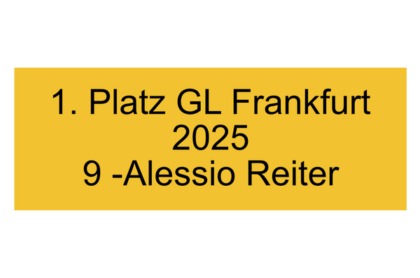 Fußball Pokal 0951 - 24 cm / Gold/Blau