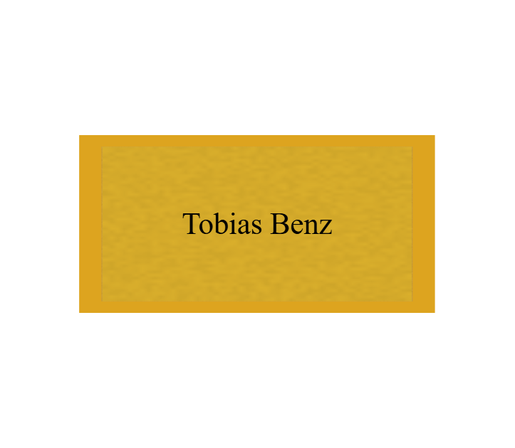 Gravurschild Gold selbstklebend - Gold / 50 x 25 mm