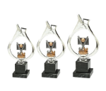 Pokalserie X161 Hockey - Silber Mehrfarbig / 25 cm