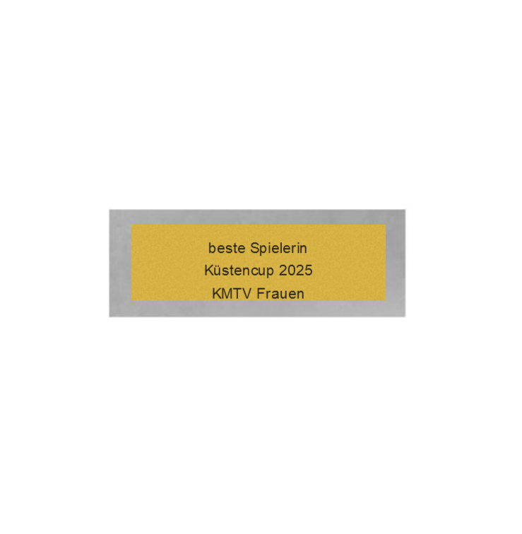 Fußballerin Pokal FG268 - Silber - Gold - Grün / 10cm