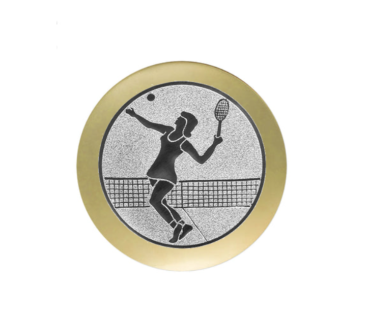 Glastrophäe 136-2 Schild & Emblem - Bunt / 15 cm