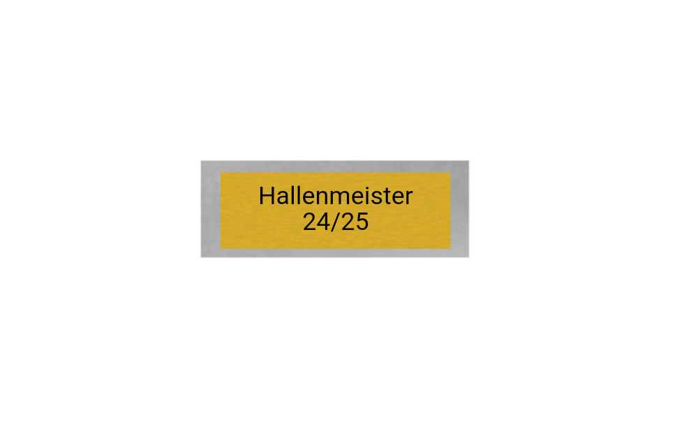 Fußball Pokal 044 - Silber - Gold / 14cm / Montage