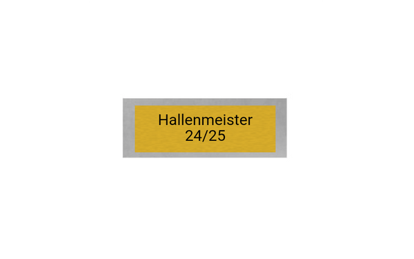 Fußball Pokal 044 - Silber - Gold / 14cm / Montage