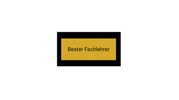Hollywood Classic Award in Gold - Gold / 16 cm