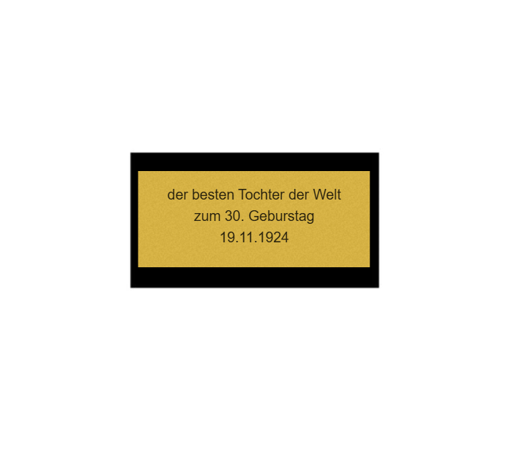 Pokal Herzen ML-HEA - 21 cm / Gold