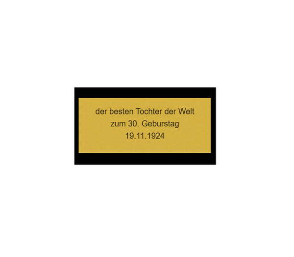 Pokal Herzen ML-HEA - 21 cm / Gold