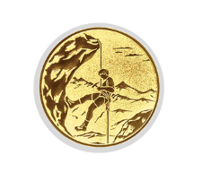 Glas Pokal 3526 Schild & Emblem - Transparent / 15 cm