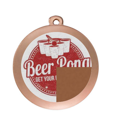 Medaille D108 Pokal Ø 32 mm - Bronze / 32 mm
