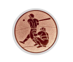 Wellenschliffpokal Schild & Emblem - Transparent / 15 cm