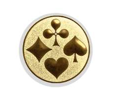 Diamant Trophäe Weiß - Glas / 21 cm