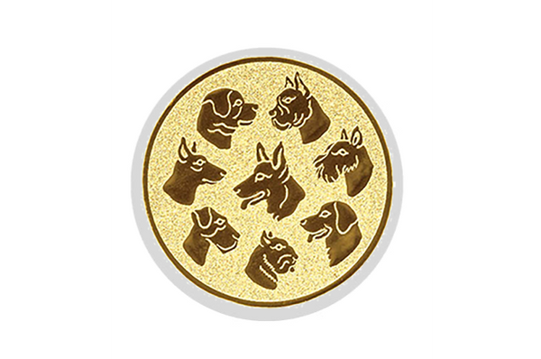 Glas Pokal 3526 Schild & Emblem - Transparent / 15 cm