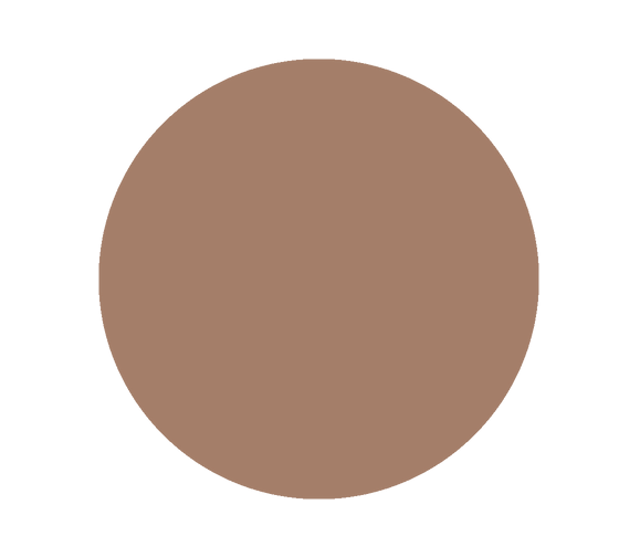 Gravurronde Bronze selbstklebend - Bronze / 50 mm