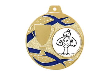 Medaille 079  Ø 50 mm - Gold / 50mm