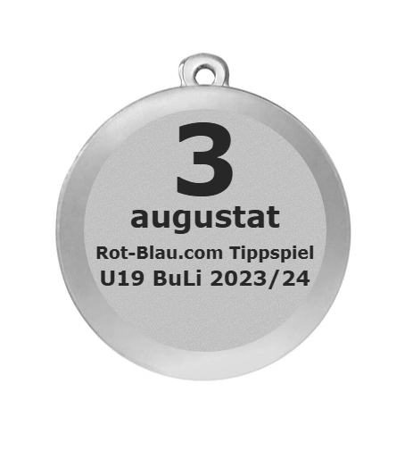 Medaille Fußball BS.ME75 50 mm - Silber / 50 mm