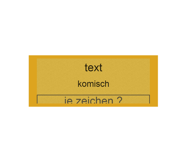 Gravurschild Gold selbstklebend - Gold / 50 x 20 mm