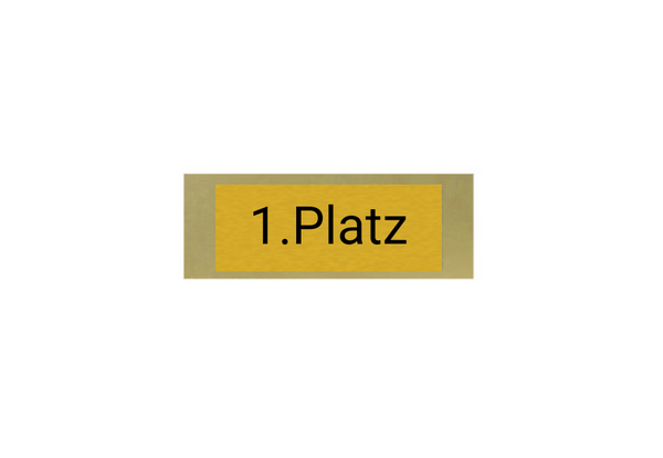 Glas Pokal Dart FG011 - 19 cm / Transparent Schwarz