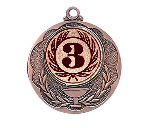 Medaille 028L Ø 40 mm - Bronze / 50 mm