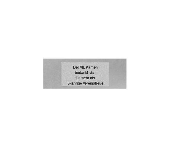 Fußballschuh 8352 - Silber / 17x20 cm