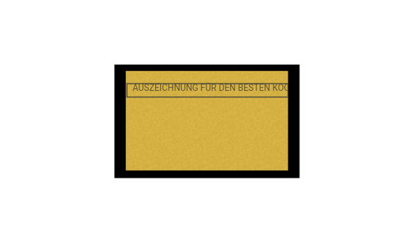 Kochfigur Award in Gold - Gold / 140 mm