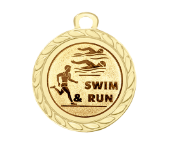 Medaille DI3206 Ø 32 mm - Gold / 32 mm
