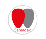 Glas Pokal W341 Schild & Emblem - Glas/Rot / 20 cm