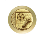 Fußball Pokal ST.023 - 15 cm / Gold