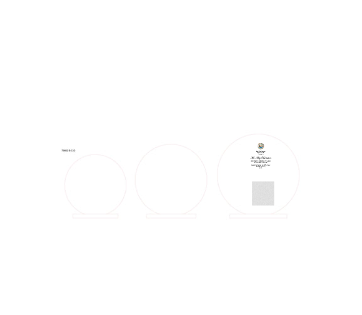 Budget Awards 79662 - Transparent / 20x20 cm / Farbdruck