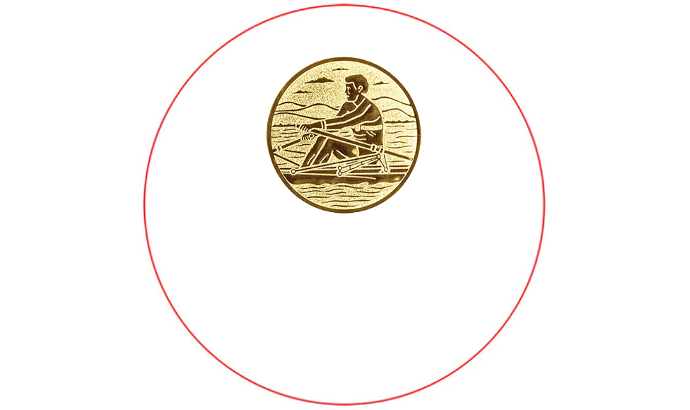 Acrylglas Medaille 5642 Ø 56mm/50mm/42mm - 5642A Ø 42 mm / Transparent / Laser-Gravur