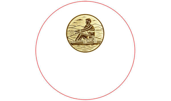 Acrylglas Medaille 5642 Ø 56mm/50mm/42mm - 5642A Ø 42 mm / Transparent / Laser-Gravur