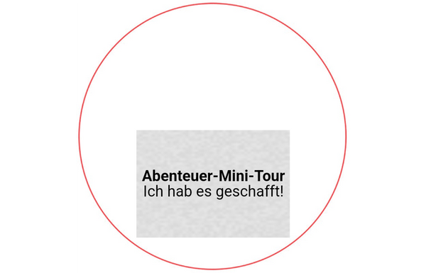 Holzmedaille aus Birke MN70 - Birke natur / 60/70mm / Laser-Gravur